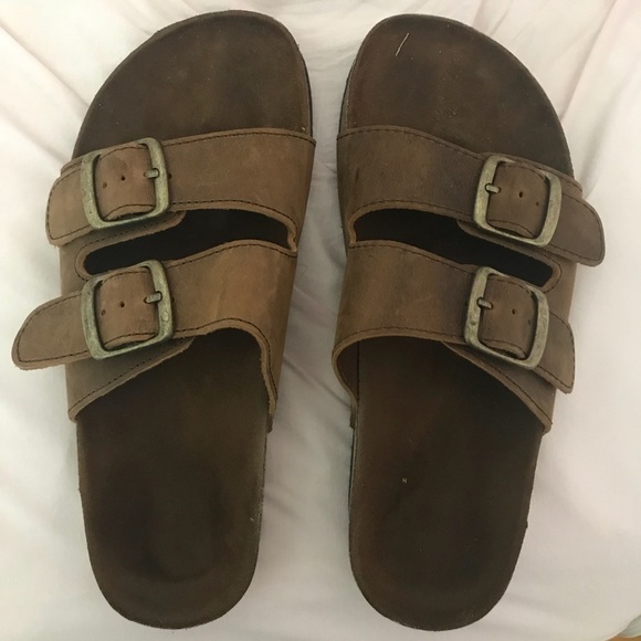 off brand white birkenstocks